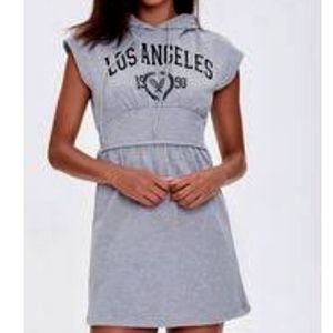 Forever 21 New York hoodie dress